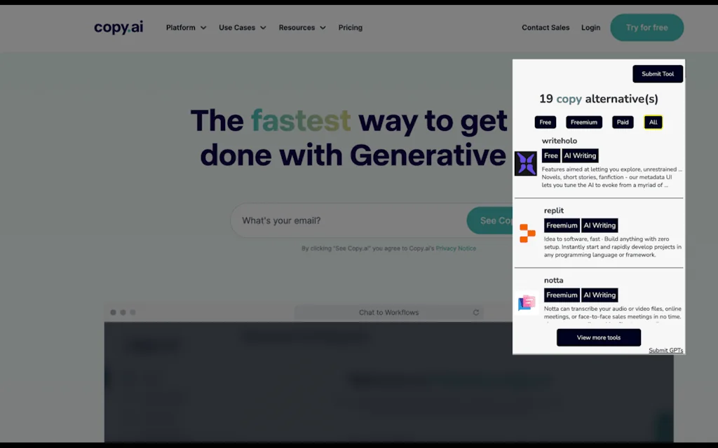 BetterAI - Find The Best AI Tools screenshot 6 of 7