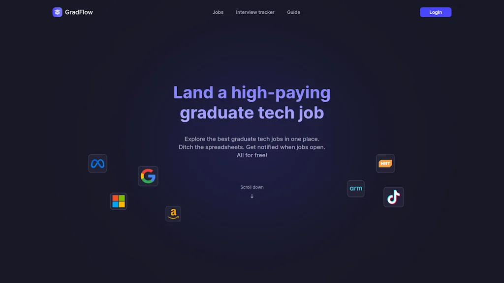 GradFlow screenshot 1 of 4