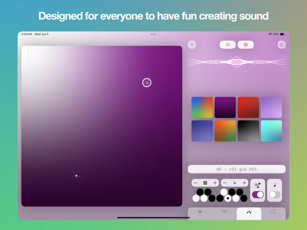 Gradient Synth screenshot 2 of 9