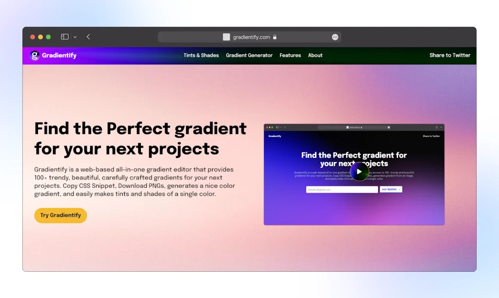 Gradientify screenshot 1 of 5