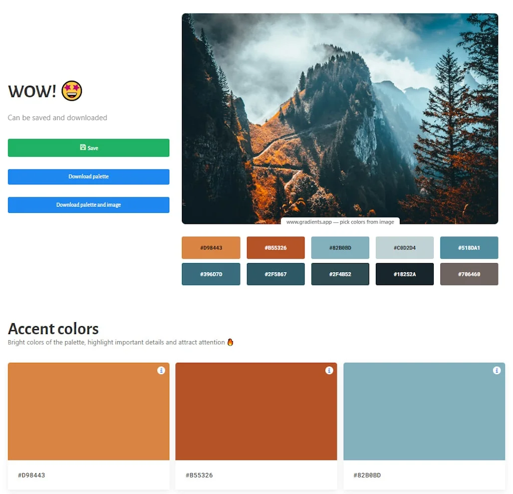 Gradients.app screenshot 3 of 6