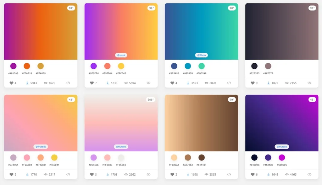 Gradients.app screenshot 5 of 6