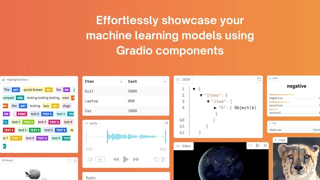 Gradio screenshot 1 of 7