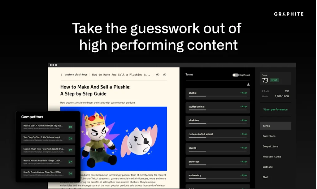 Graphite AI SEO Platform screenshot 3 of 6