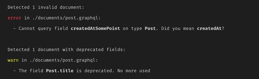 GraphQL Inspector screenshot 7 of 8
