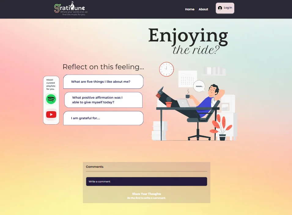 GratiTune screenshot 2 of 3