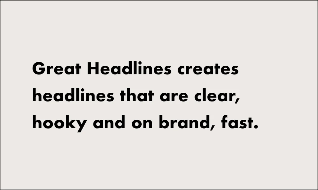 Great Headlines screenshot 2 of 5