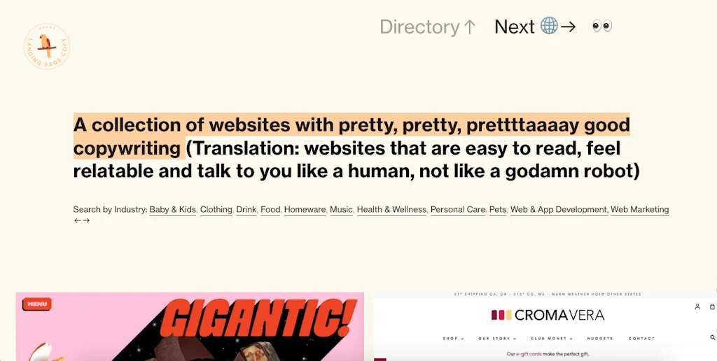 Great Landing Page Copy screenshot 6 of 6