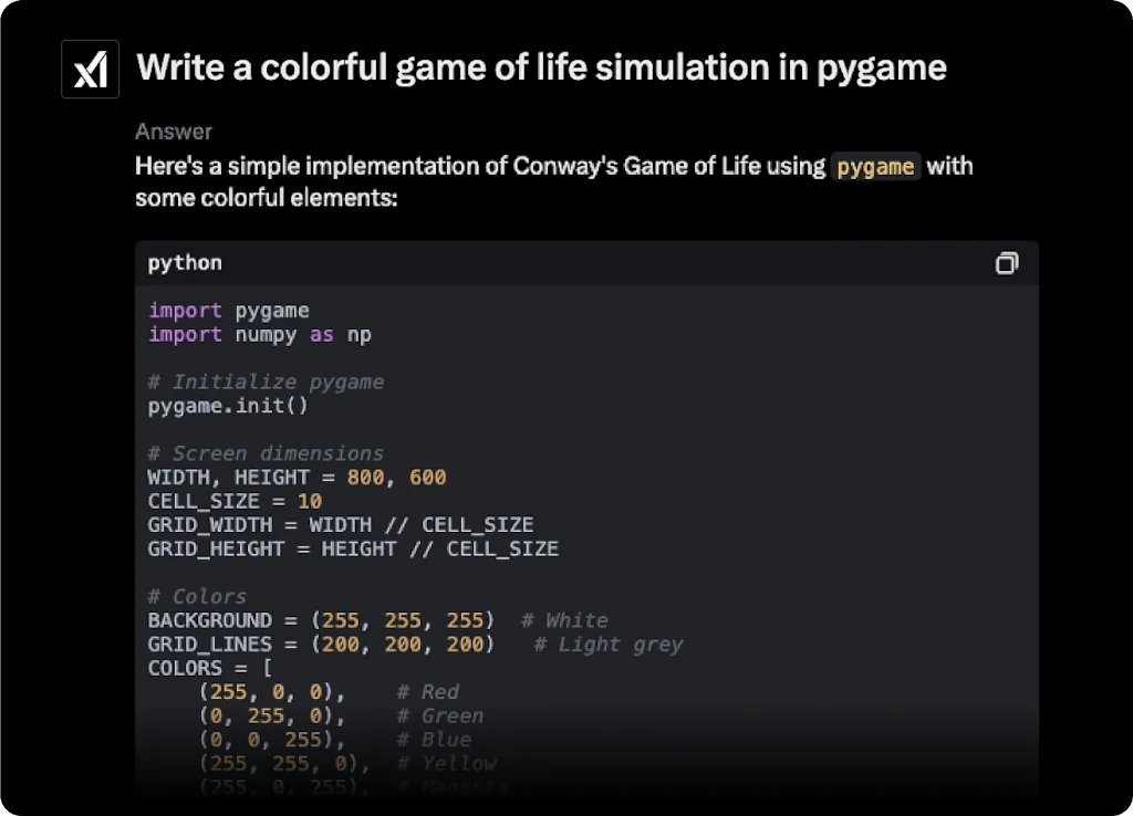 Grok-2 & Grok-2 Mini screenshot 4 of 8