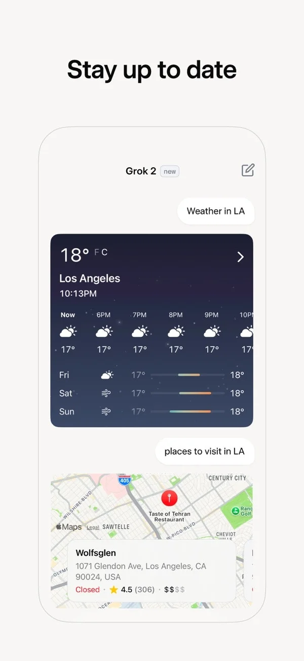 Grok AI assistant screenshot 5 of 7