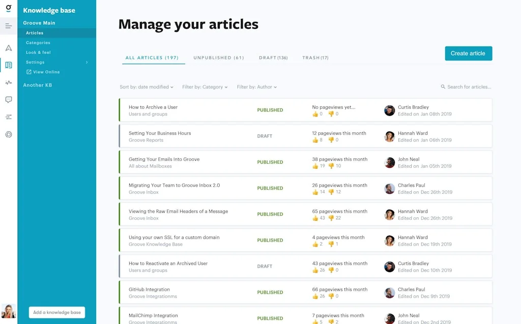 Groove screenshot 2 of 3