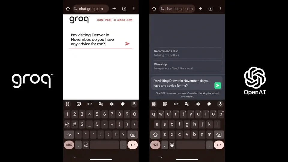 Groq Chat screenshot 2 of 6
