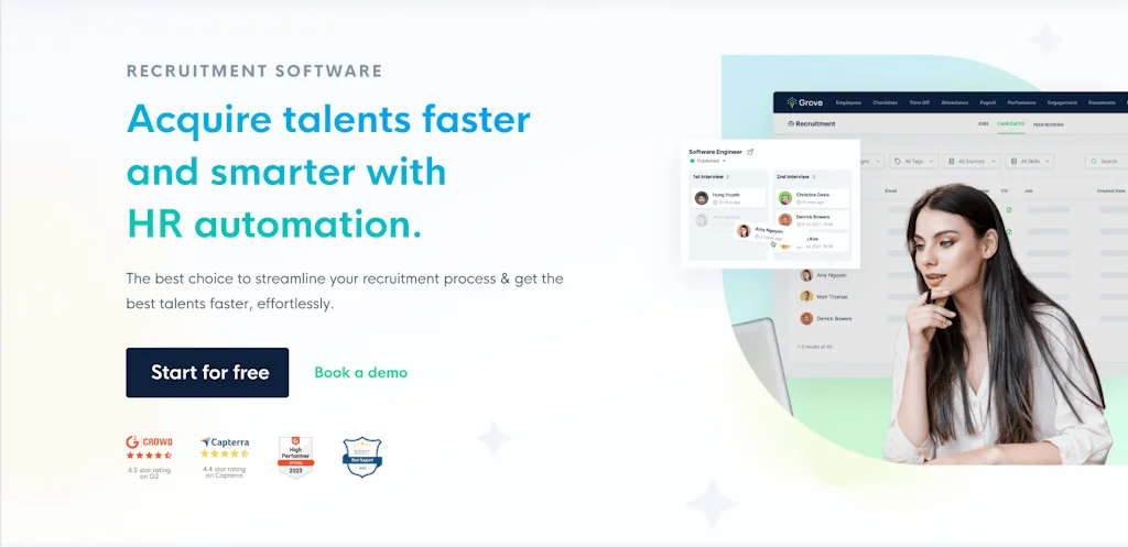 Grove HR screenshot 5 of 9