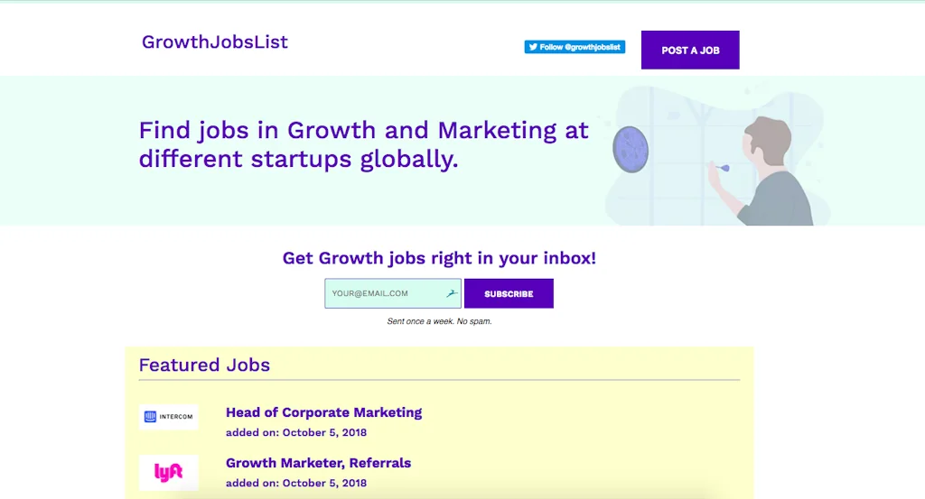 Growth Jobs List screenshot 2 of 3