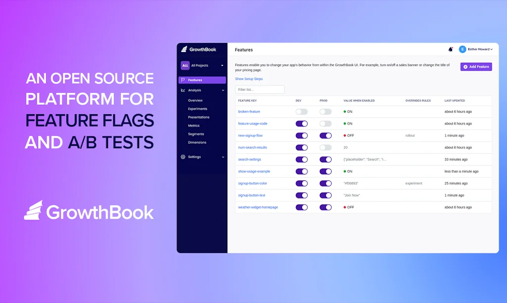 GrowthBook screenshot 1 of 7