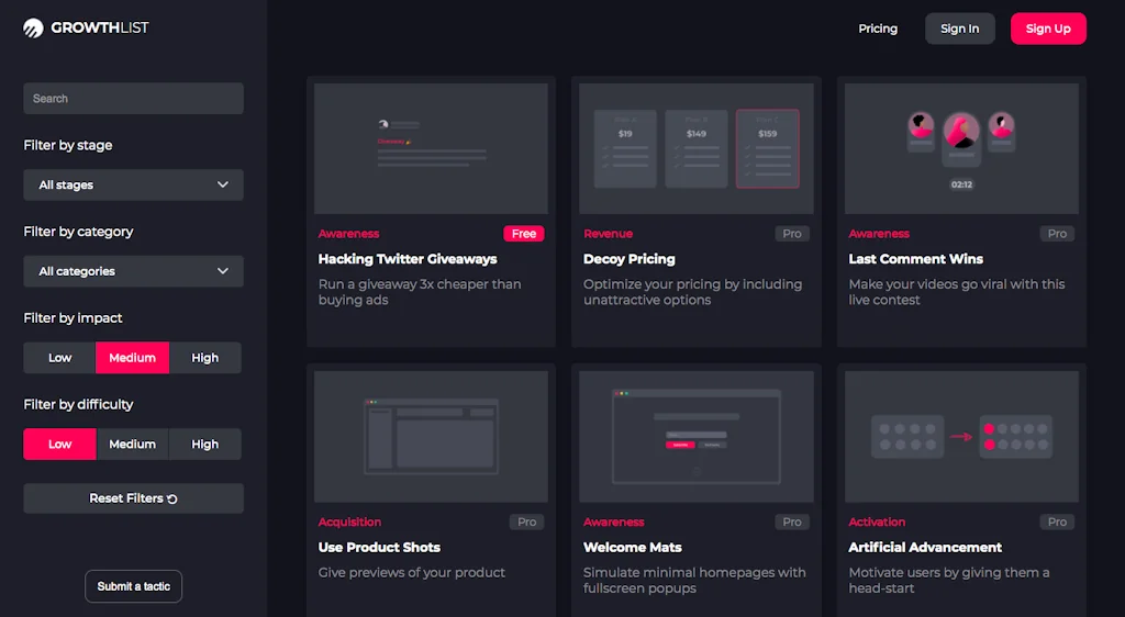 GrowthList 📈 screenshot 2 of 5