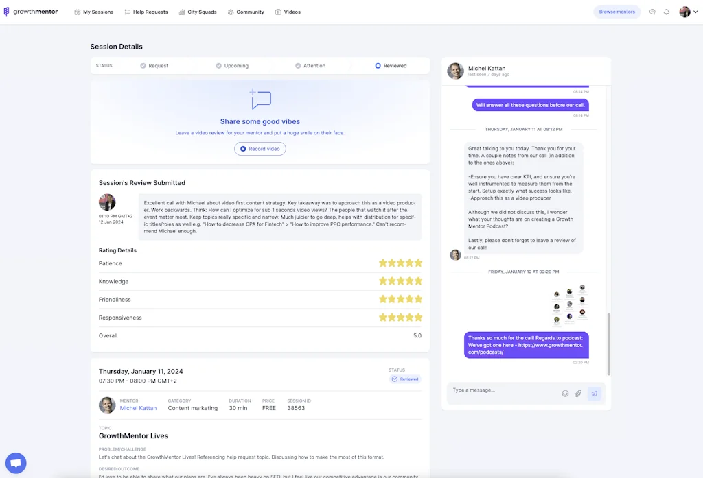 GrowthMentor screenshot 10 of 16