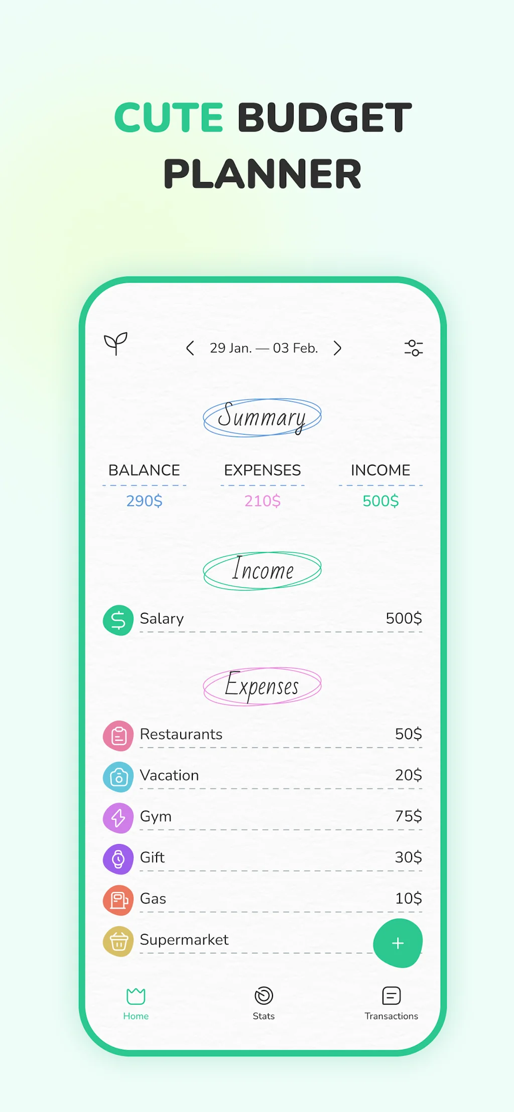 Guap - Budget Planner App screenshot 1 of 5
