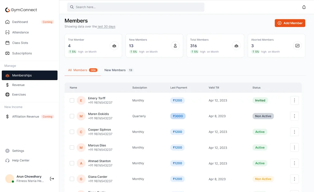 Gymconnect screenshot 3 of 3