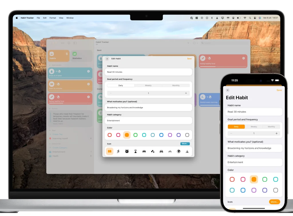 Habit Tracker: Daily routine screenshot 4 of 6