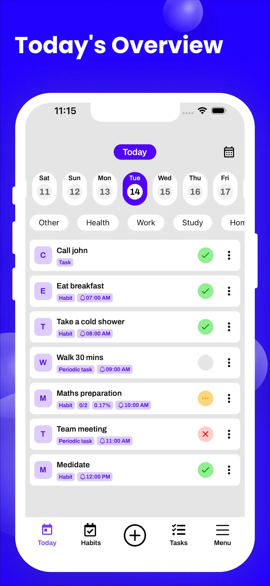 HabitGenius - Habit Tracker  screenshot 1 of 9