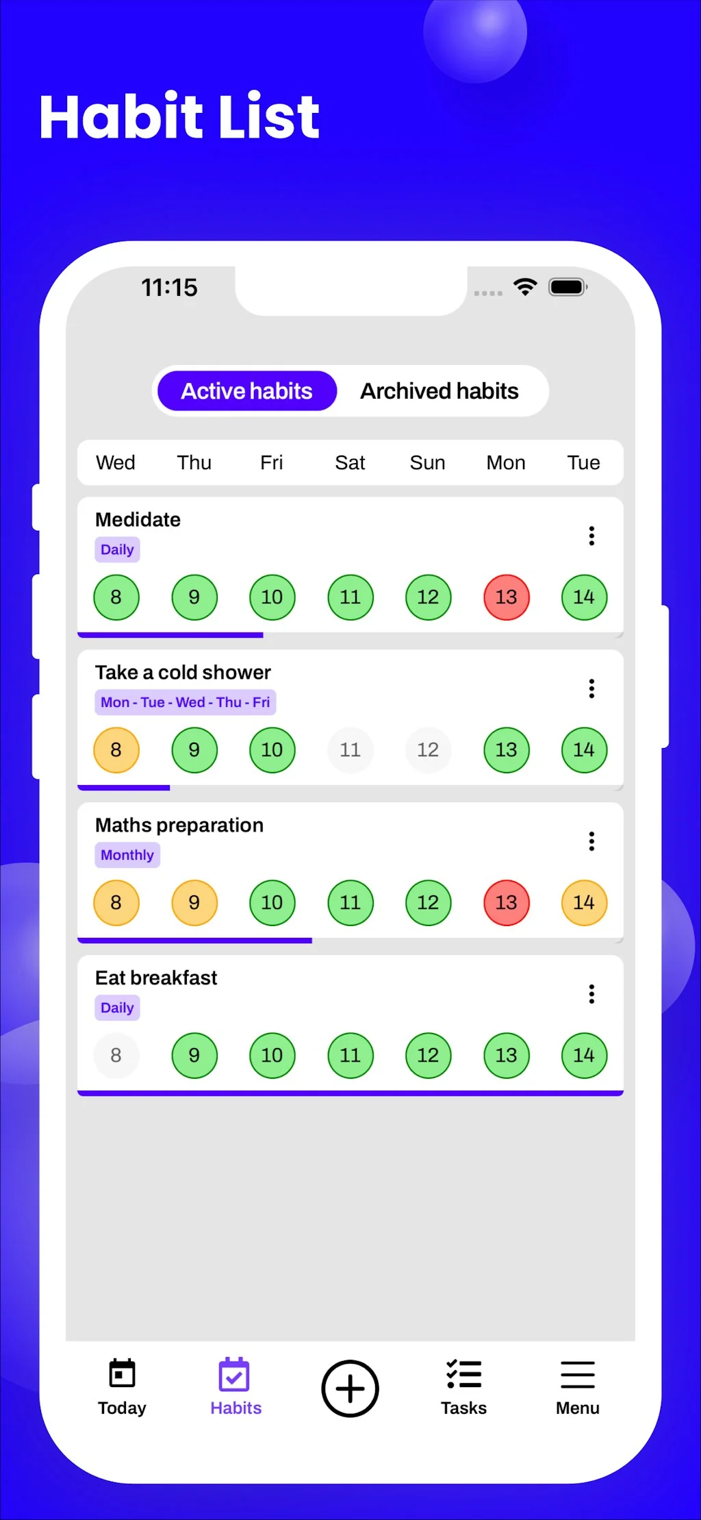 HabitGenius - Habit Tracker  screenshot 2 of 9