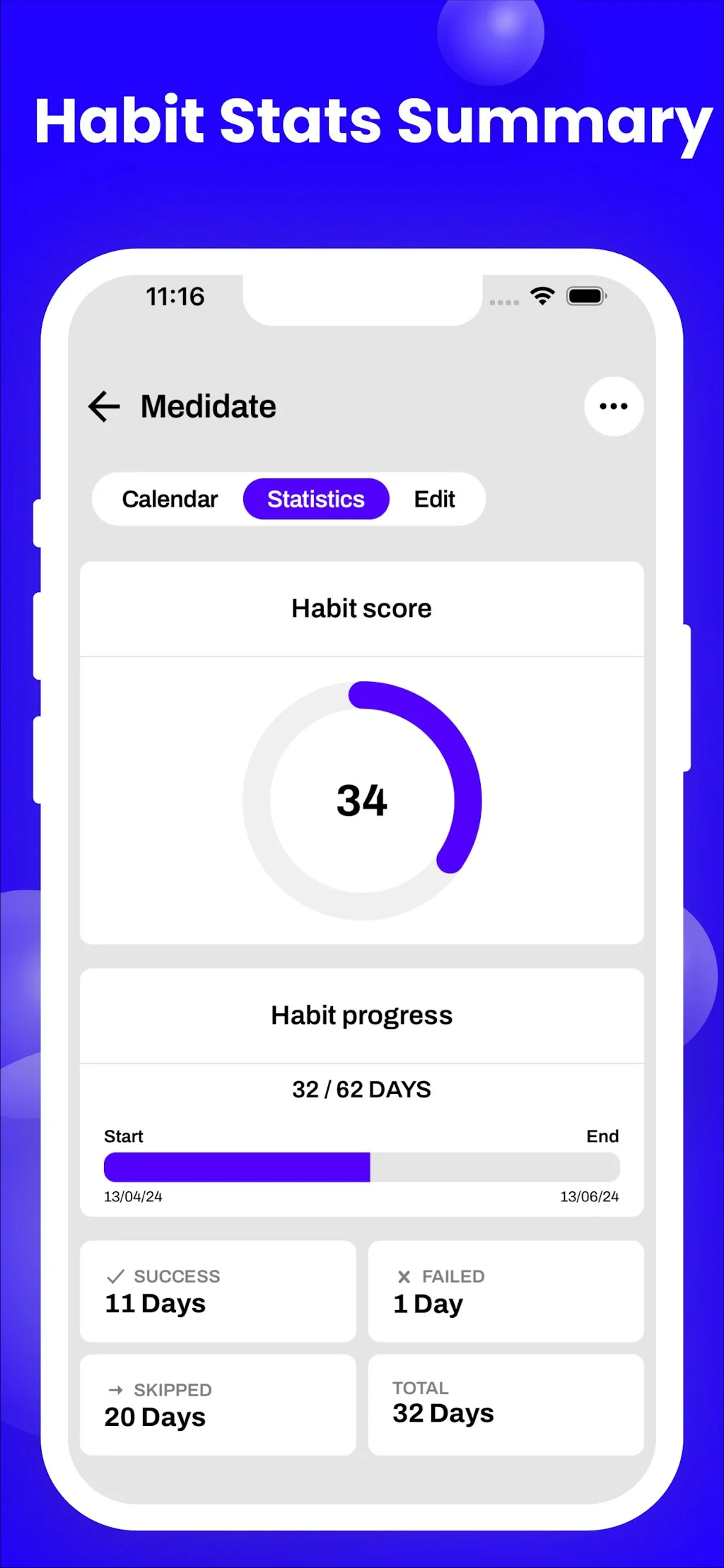 HabitGenius - Habit Tracker  screenshot 4 of 9