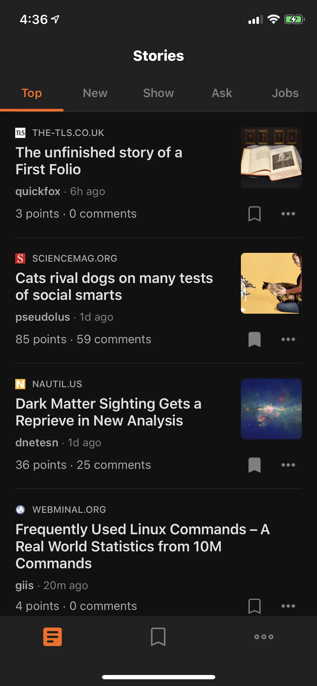 Hacker Feed screenshot 6 of 10