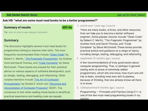 Hacker Search screenshot 3 of 3