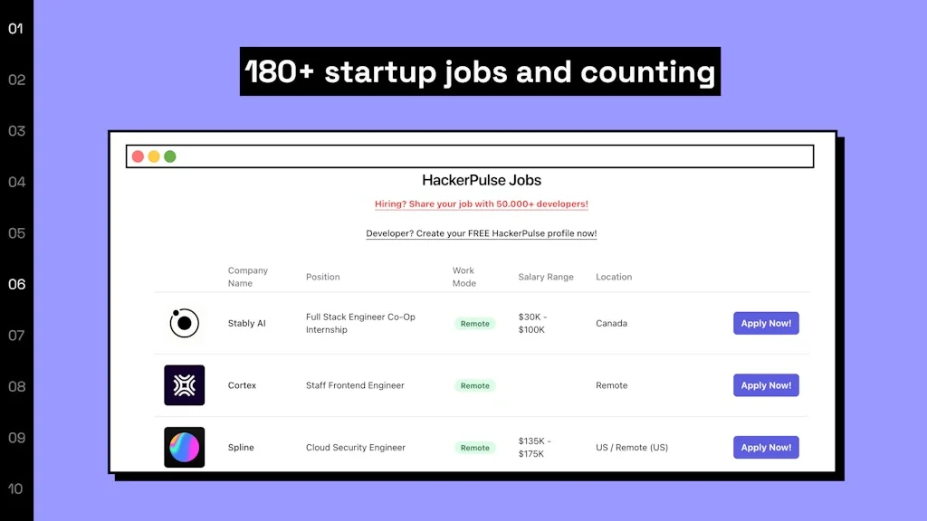 HackerPulse screenshot 2 of 3