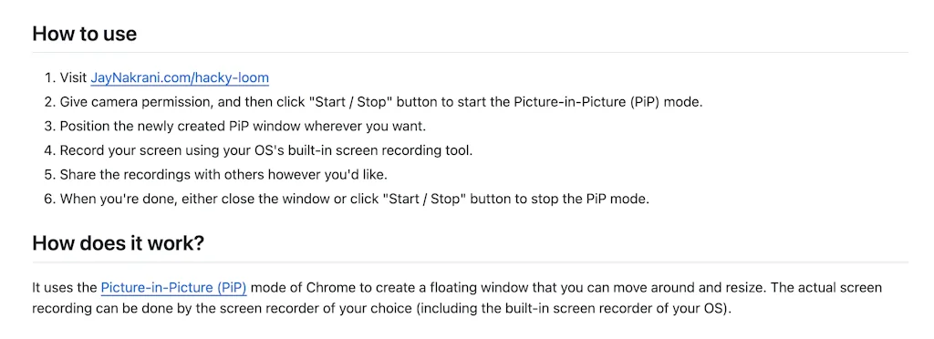 Hacky Loom screenshot 2 of 3