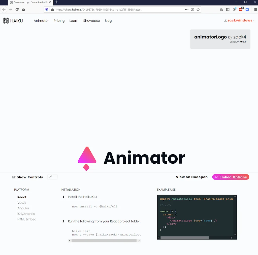 Haiku screenshot 4 of 5