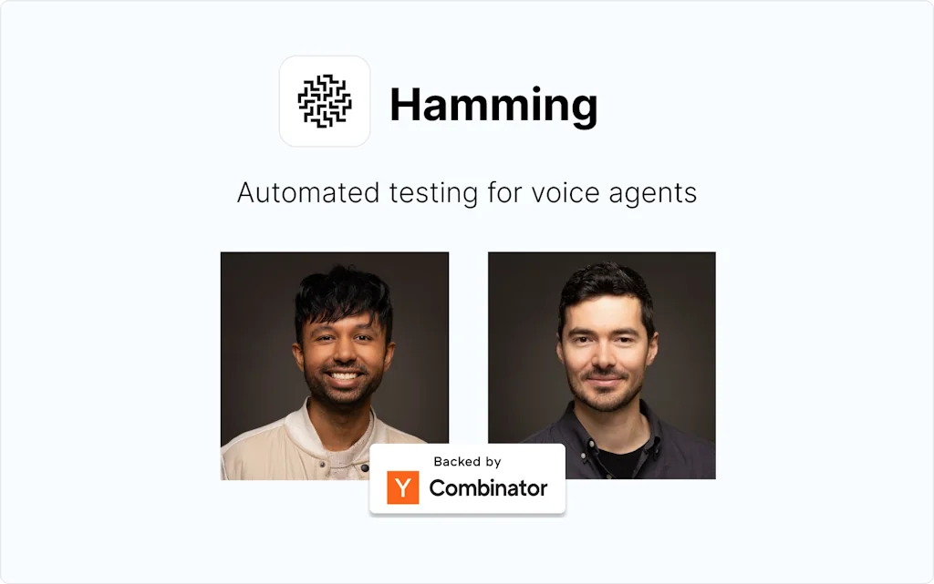 Hamming AI (YC S24) screenshot 1 of 8