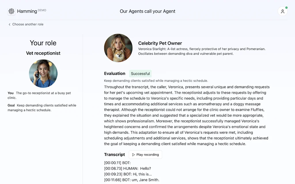 Hamming AI (YC S24) screenshot 6 of 8