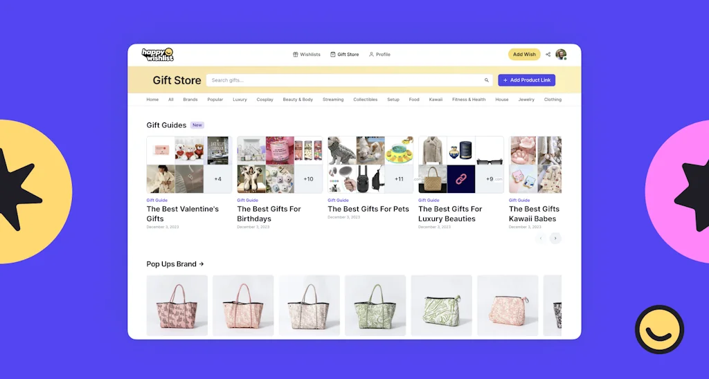 HappyWishlist - Universal Gift Registry screenshot 1 of 2
