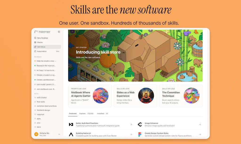 Happycapy screenshot 1 of 2