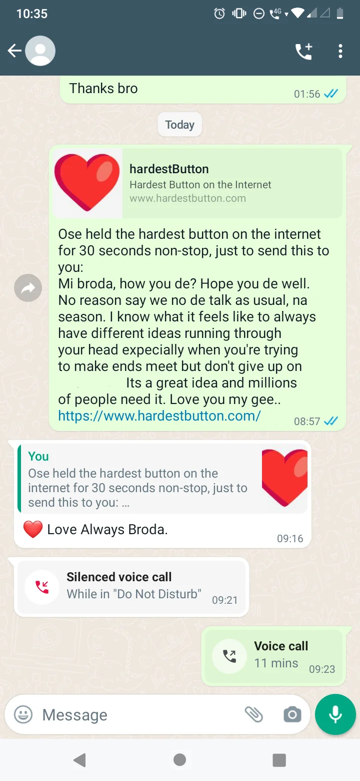 hardestButton.com screenshot 1 of 3