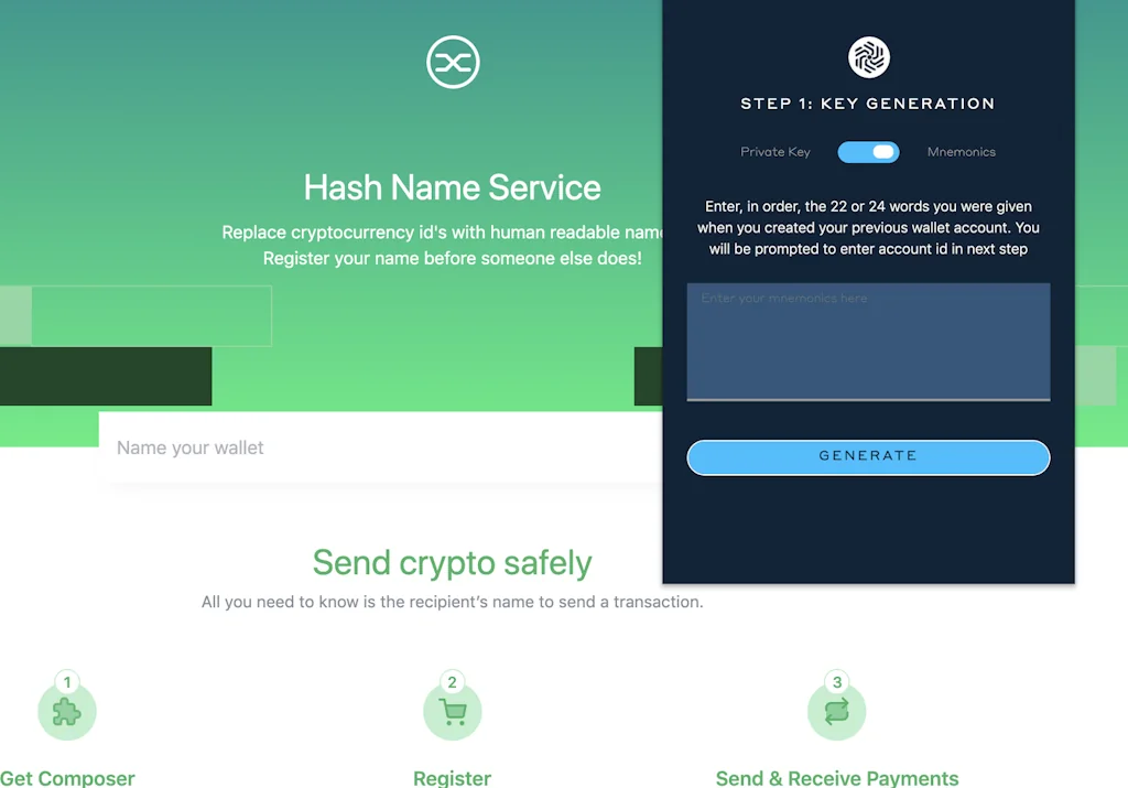 Hash Name Service screenshot 2 of 4