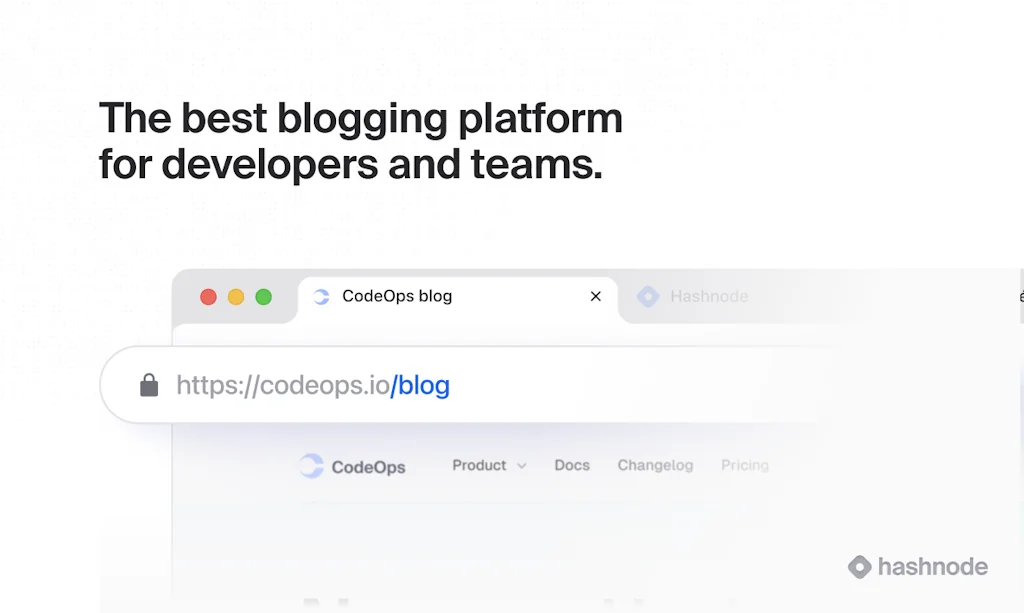 Hashnode screenshot 2 of 3