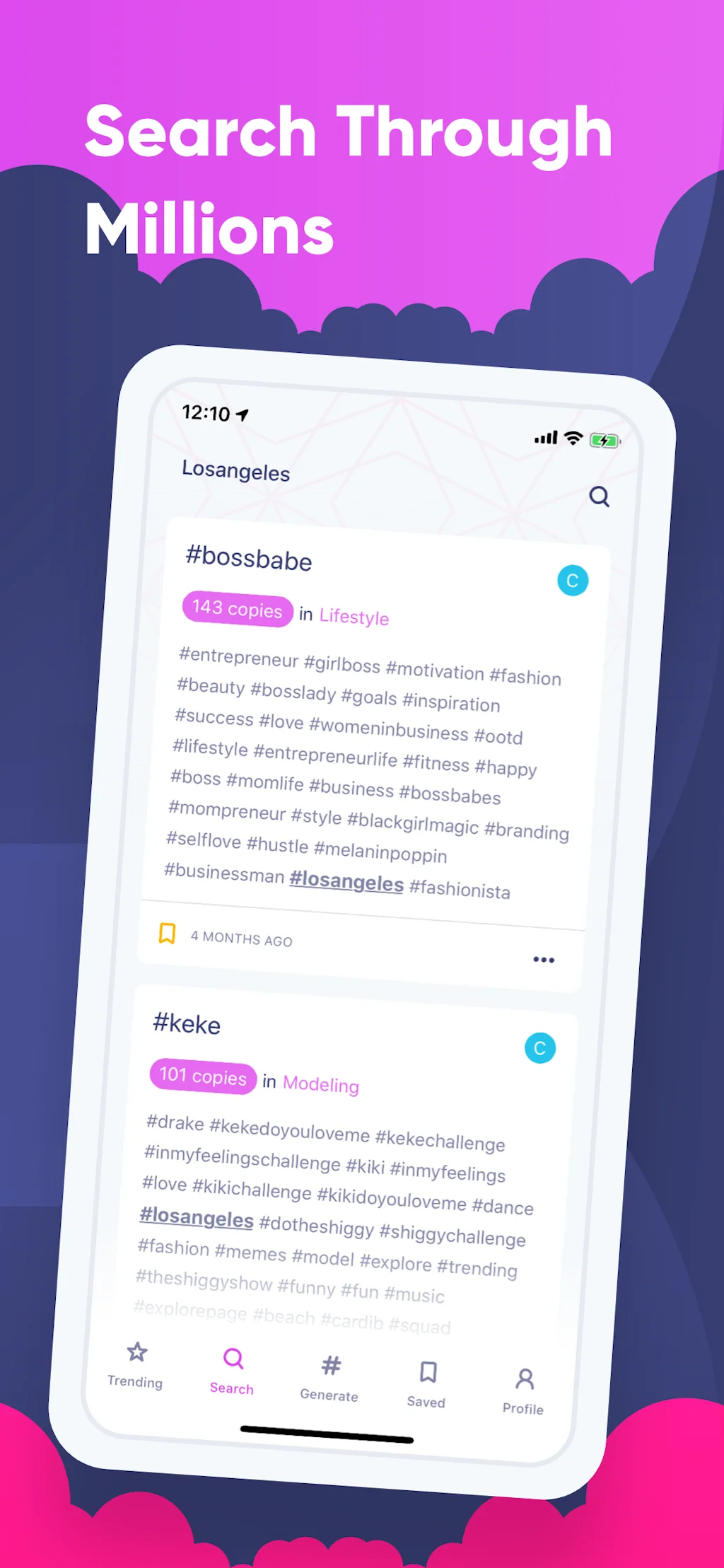 Hashtag Expert for Instagram screenshot 3 of 6