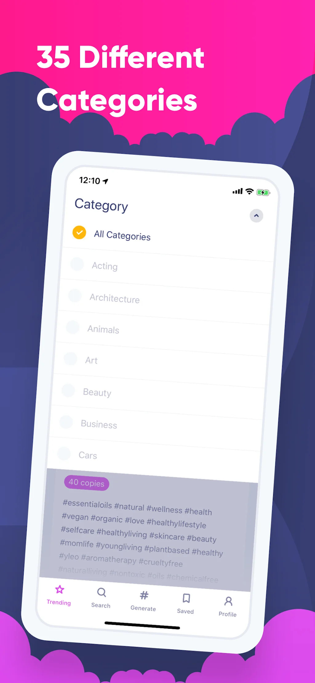 Hashtag Expert for Instagram screenshot 5 of 6