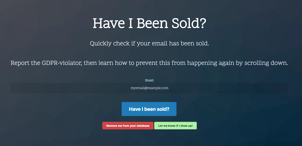 Have I Been Sold? screenshot 1 of 2