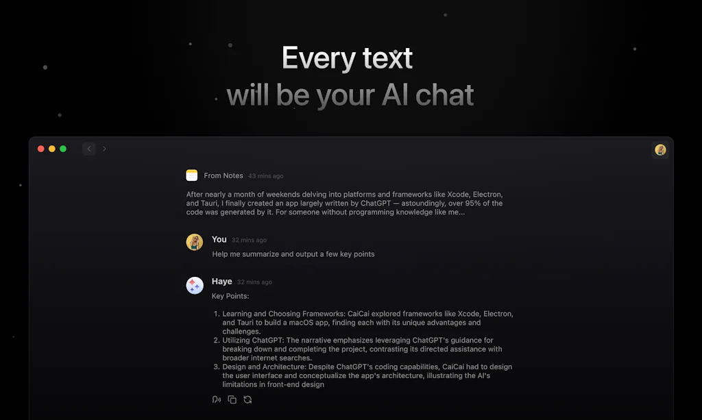 Haye screenshot 3 of 3