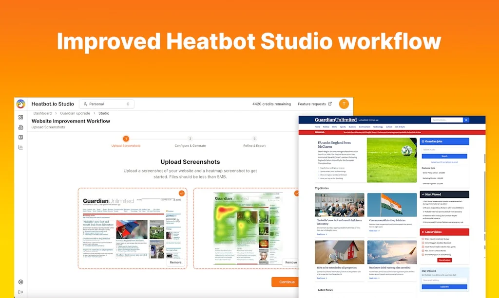 Heatbot.io screenshot 1 of 7