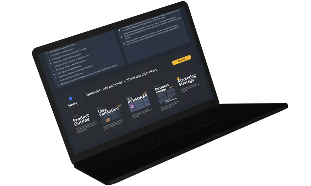 Helix User Persona Generator screenshot 3 of 4