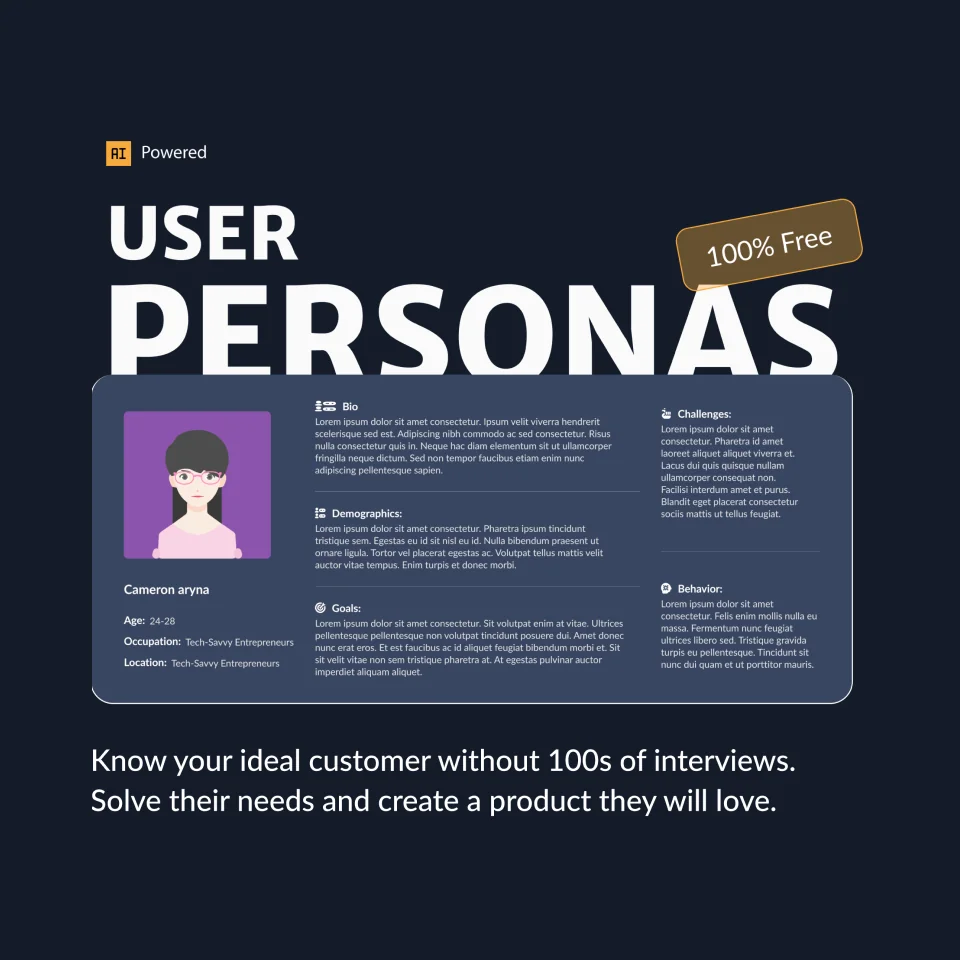 Helix User Persona Generator logo