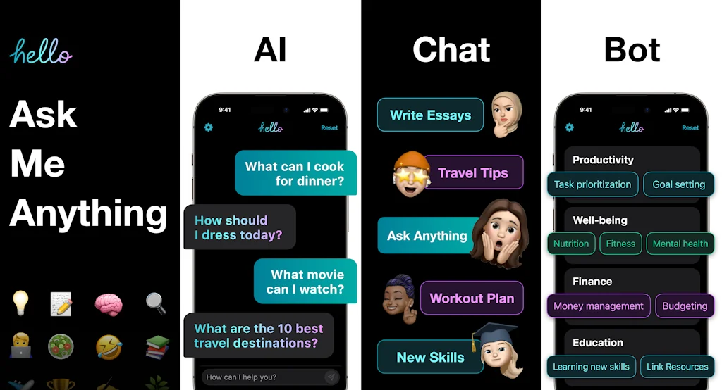 Hello AI - Chatbot Assistant screenshot 1 of 1