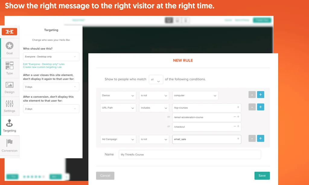 Hello Bar screenshot 4 of 5