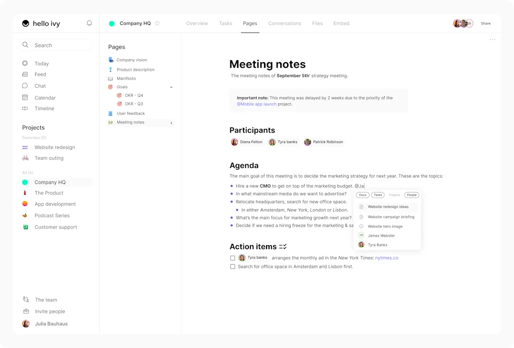 Hello Ivy screenshot 3 of 4
