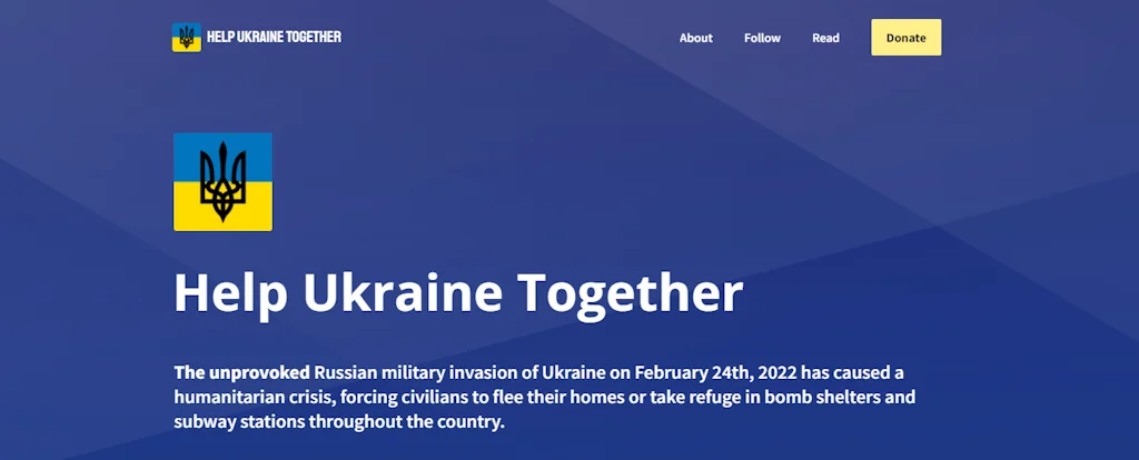 Help Ukraine Together screenshot 1 of 2